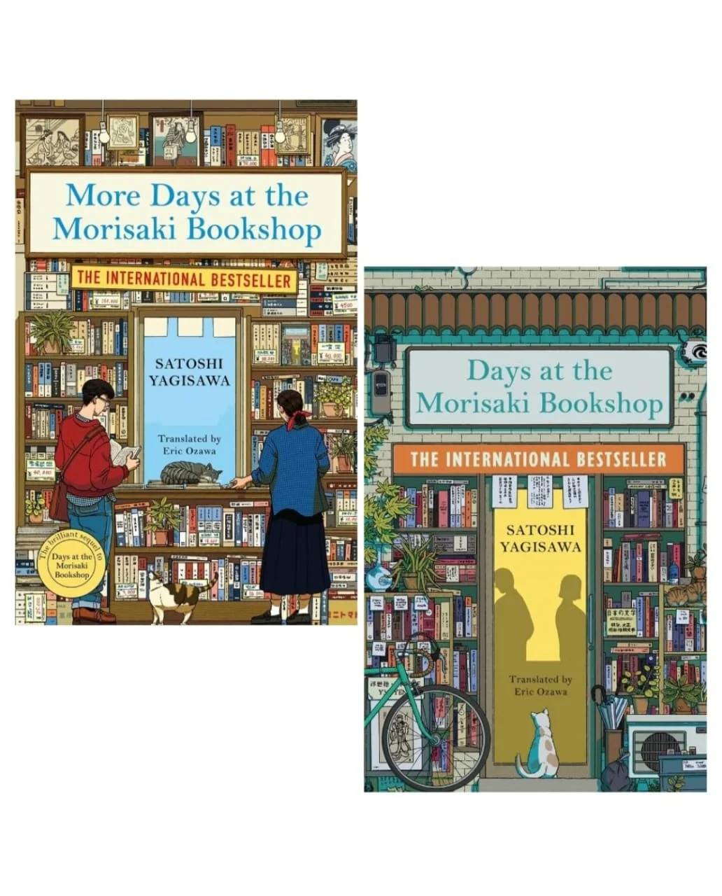 Satoshi Yagisawa - Days at the Morisaki Bookshop, More Days at the Morisaki Bookshop